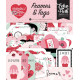 Echo Park Valentine's Day Frames & Tags 33pz