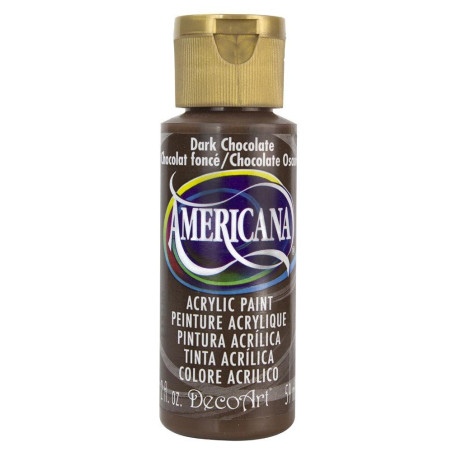 Colore acrilico DecoArt Americana Dark Chocolate