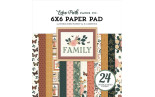 Echo Park Family Paper Pad 15x15cm