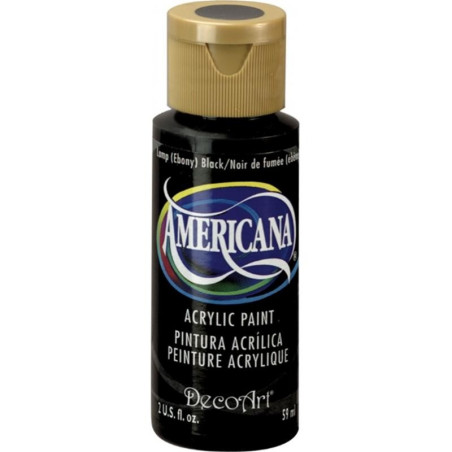 Colore acrilico DecoArt Americana Black
