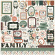 Echo Park Family Collection Kit 30x30cm