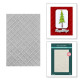 Spellbinders Argyle Plaid 3D Embossing Folder