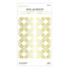 Spellbinders Tic Tac Toe Plaid Glimmer Hot Foil Plate