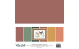 Echo Park Family Coordinating Solids Paper Pack 30x30cm