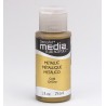 Mixed Media Acrylics Metallic Gold