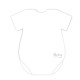 Mintay Baby Onesie Card Base - White 5 pz