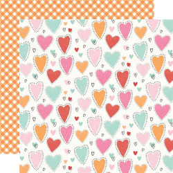 Simple Stories Heartstrings Collection Kit 30x30cm