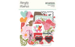 Simple Stories Heartstrings Bits & Pieces 47pz