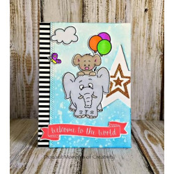 Gerda Steiner Designs Clear Stamp Set Go Wild!