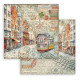 Stamperia Art of Travelling Paper Pack 20x20cm