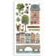 Stamperia Art of Travelling Paper Cut-outs 4fogli