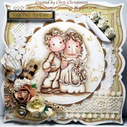 SM13 Vintage Bridal Couple