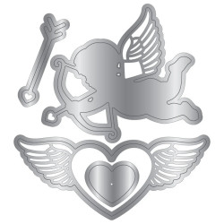Crafter's Companion Love is in the Air Metal Die Love From Cupid