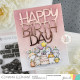 Mama Elephant Birthday Block Set Clear Stamp