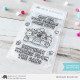 Mama Elephant Birthday Block Set Clear Stamp