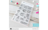 Mama Elephant Counting Left Clear Stamp