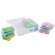 Organizer GRANDE con 16 scatolette PASTELLO