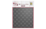 Nellie's Choice 3D Embossing Folder Hearts & Dots