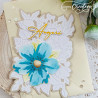 La Coppia Creativa Stencil SFONDO CON FIORI 6pezzi