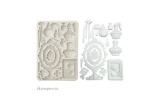 Stamperia Masquerade Silicon Mould A5 Beauty Accessories