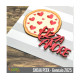 YupplaCraft Legnetti Frasi "pizza e amore"