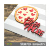 YupplaCraft Legnetti Frasi "pizza e amore"