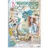 Ciao Bella WANDERLUST A4 Junk Journal Ephemera Book 32pz