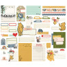 Simple Stories Say Cheese Classic Pooh Journal Bits & Pieces 41pz