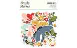 Simple Stories Say Cheese Classic Pooh Floral Bits & Pieces 42pz