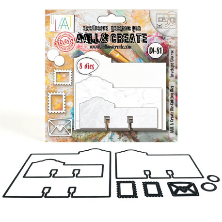 Aall&Create Cutting Dies Envelope Charm 81