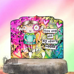 Aall&Create Cutting Dies Dotted Love 82