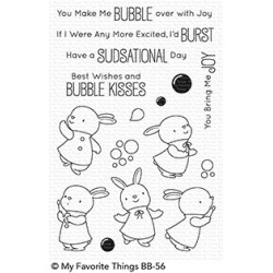 My Favorite Things Bubble over with Joy Clear Stamps