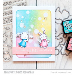 My Favorite Things Bubble over with Joy Clear Stamps