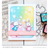 My Favorite Things Bubble over with Joy Clear Stamps