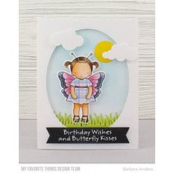 My Favorite Things Pure Innocence Butterfly Kisses Clear Stamps
