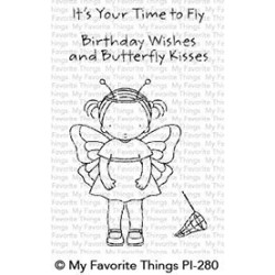 My Favorite Things Pure Innocence Butterfly Kisses Clear Stamps