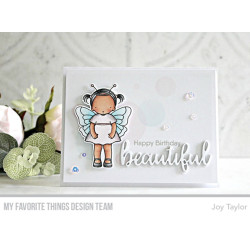 SET My Favorite Things Pure Innocence Butterfly Kisses timbri + fustelle