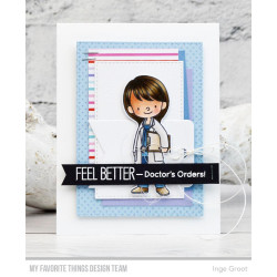 My Favorite Things Doctor's Orders Clear Stamps