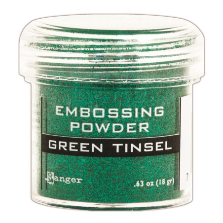 Ranger Embossing Powder Green Tinsel