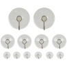 Set 12 Ventose con gancio assortite