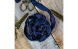 Old Fashion Ribbon NAVY BLUE - raso