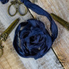 Old Fashion Ribbon NAVY BLUE - raso