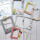 Simple Stories Say Cheese Classic Pooh Chipboard Frames 6pz