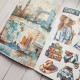 Ciao Bella WANDERLUST A4 Junk Journal Ephemera Book 32pz