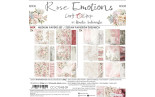 Craft o' Clock Rose Emotions Paper COLLECTION and BASIC designs Set 20x20cm 24fg