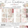 Craft o' Clock Rose Emotions Paper COLLECTION and BASIC designs Set 20x20cm 24fg