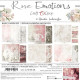 Craft o' Clock Rose Emotions Paper COLLECTION and BASIC designs Set 20x20cm 24fg