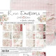 Craft o' Clock Rose Emotions Paper COLLECTION and BASIC designs Set 20x20cm 24fg