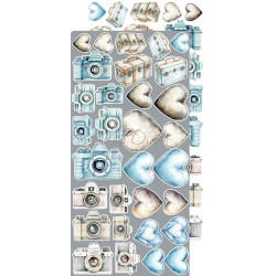 Craft o' Clock Something Blue Extras to Cut MIX 15,75x30,5cm