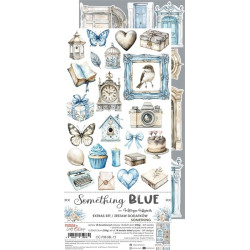 Craft o' Clock Something Blue Extras to Cut MIX 15,75x30,5cm